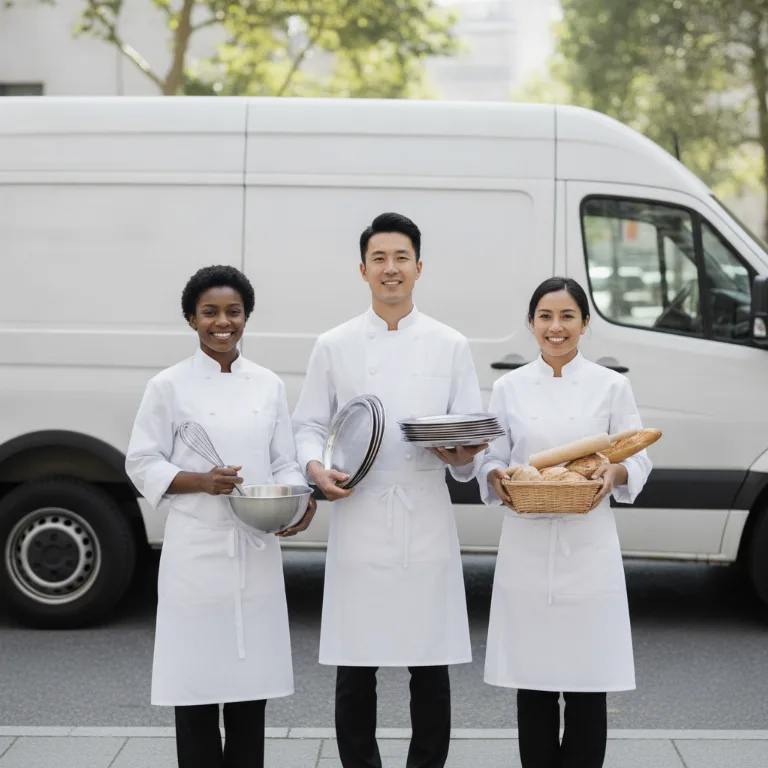 Catering team in Staines